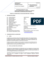 Sílabo Legislación Tributaria y Comercial 2023-II (PLAN 2016)