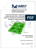 Taller #2 Romario Montenegro Reglamento Del Fútbol