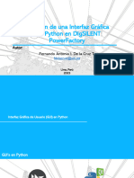 Creación de Una Interfaz Gráfica Con Python en Digsilent PowerFactory