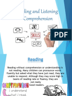 Reading and Listening Comprehension