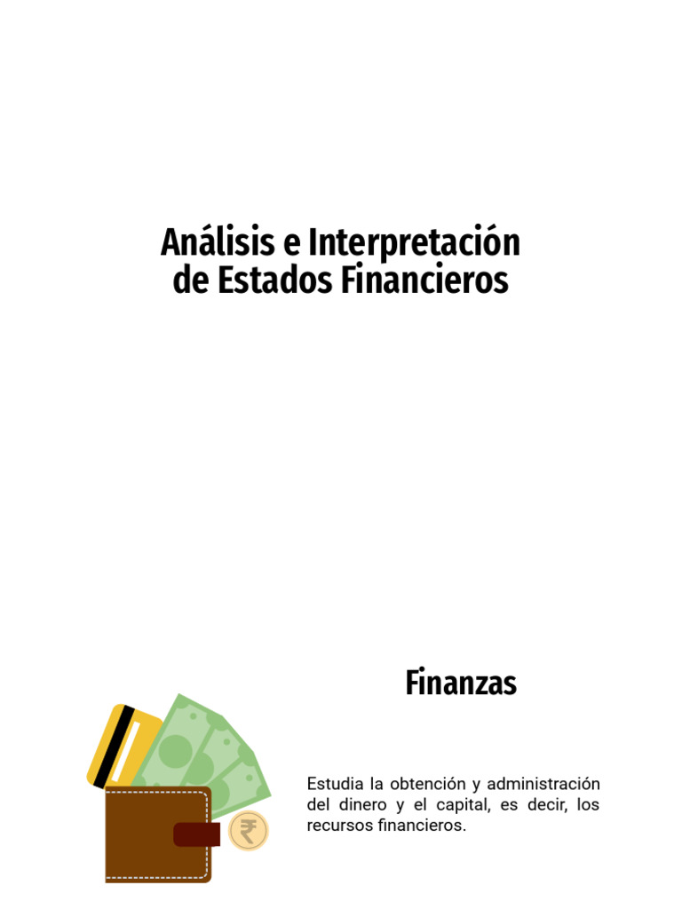 Análisis de Estados Financieros | PDF | Estado financiero | Contabilidad