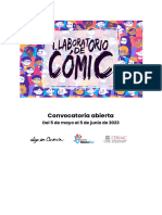 01 - Laboratorio de Cómic - TDR Convocatoria