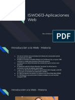 ISDW613 Aplicaciones Web
