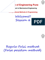 Unit 1 NM I-Bracketing Methods-Regula Falsi Method