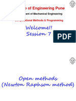 Unit 1 NM I-Open Methods-Newton Raphson Method