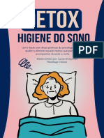 Ebook Dicas Praticas de Higiene Do Sono
