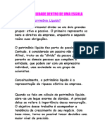 Atividade Sobre - Contabilidade Dentro de Uma Escola