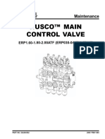 Husco™ Main Control Valve: Maintenance
