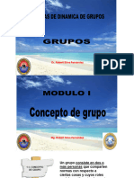 Grupos, Concepto y Características