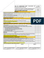 Lista de Verificación-060 para Colocación de Válvula de Paso en TR de 30