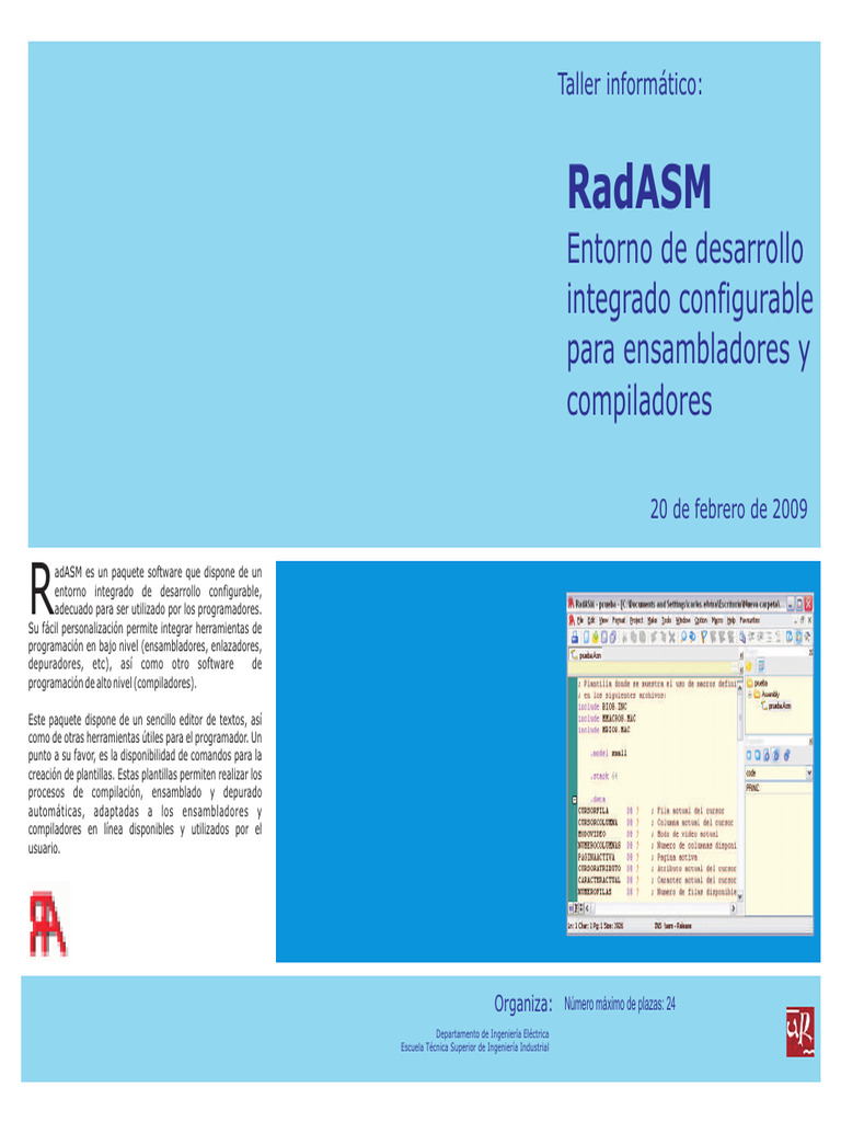 Taller RadASM para Educadores y Programadores | PDF | Software de la ...