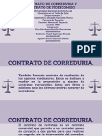 Contrato de Correduría y Fideicomisos