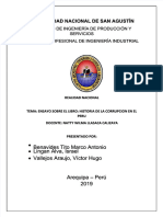 PDF Ensayo Historia de Corrupcion en El Peru - Compress