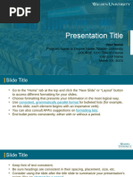 Presentation Title