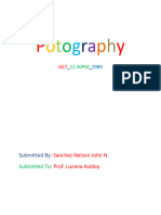 Potography Project Nelson Sanchez