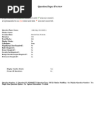 Question Paper Preview: 24th May 2018 Shift 1 2018-05-24 15:20:48 150 200 No None No No No No No No