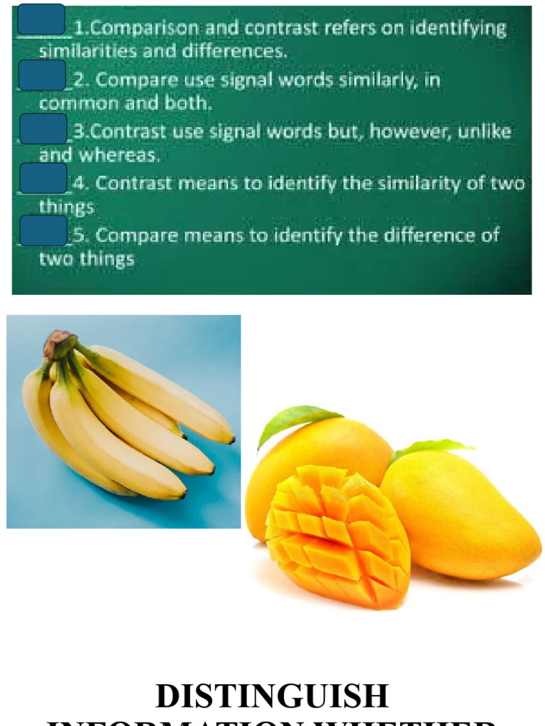 Guava vs Mango: Key Comparisons | PDF | Language Arts & Discipline ...