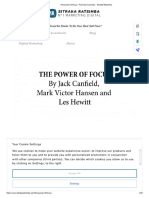 The Power of Focus - Full Book Summary - Sitraka Ratsimba