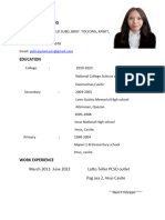 MAVIS P. Ojt Resume