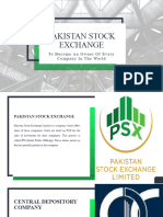 Pakistan Stock Exchange Presentation