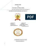 Dissertation: Government College, Sector-9 Gurugram, Haryana