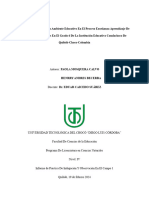 Trabajo en Grupo - Informe Parcial - Prácticas de Indagación y Observación en El Campo I