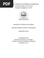 Siemens Lab Manual CNC Programme