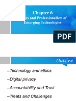 Ethics and Professionalism of Emerging Technologie