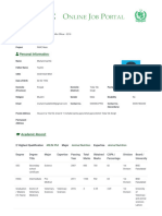 Print Application - PARC Job Portal