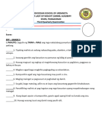 Epp GR.5 Epp 3RF Quarter Exam