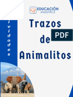 Trazos de Animalitos - EDUCACION MAESTROS