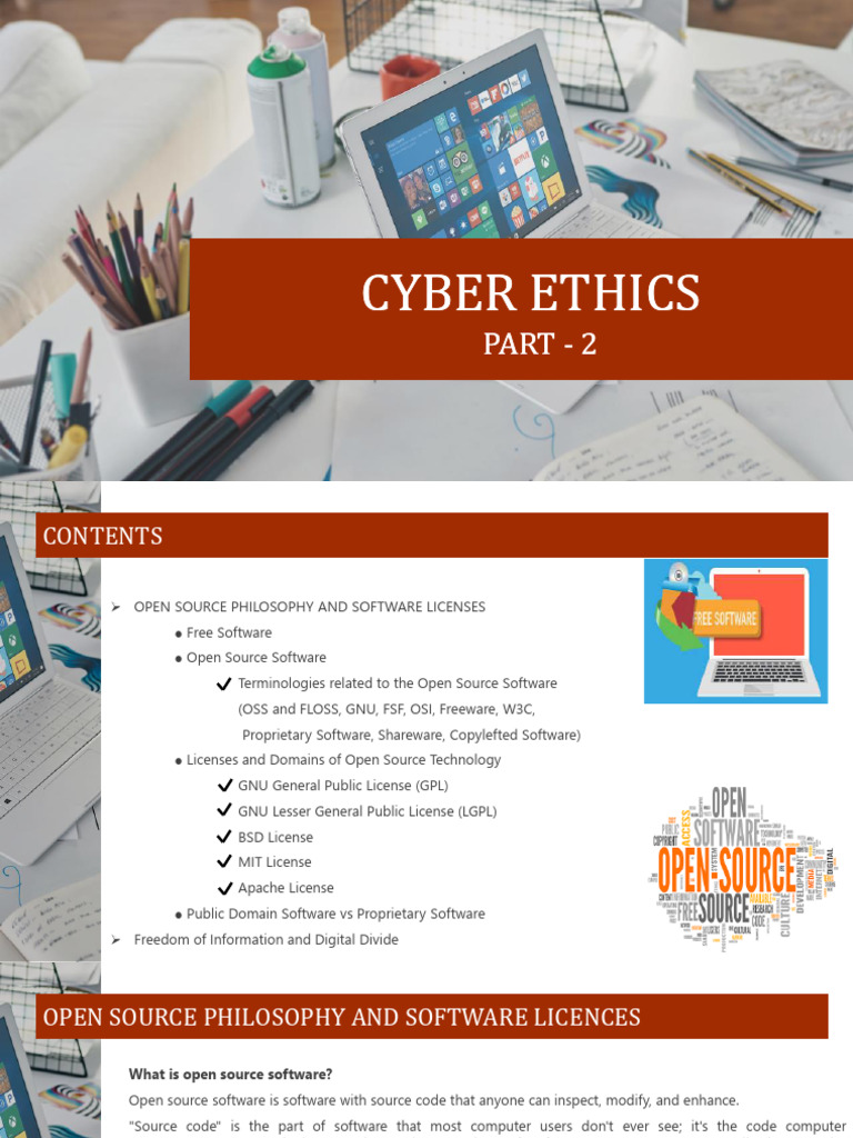 Cyber ethics part 2 pdf free software source code