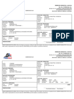 ORDEN DE CARGUE Nro.: 00075140: Datos Del Vehículo