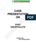 Post Encephalitis PDF