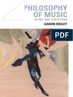 Aaron Ridley - The Philosophy of Music - Theme and Variations-Edinburgh University Press (2004)