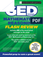 Ged Test Mathematical Reasoning Flash Review