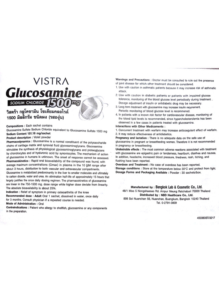 Glucosamine pdf