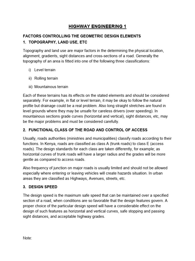 Highway engineering 1 pdf