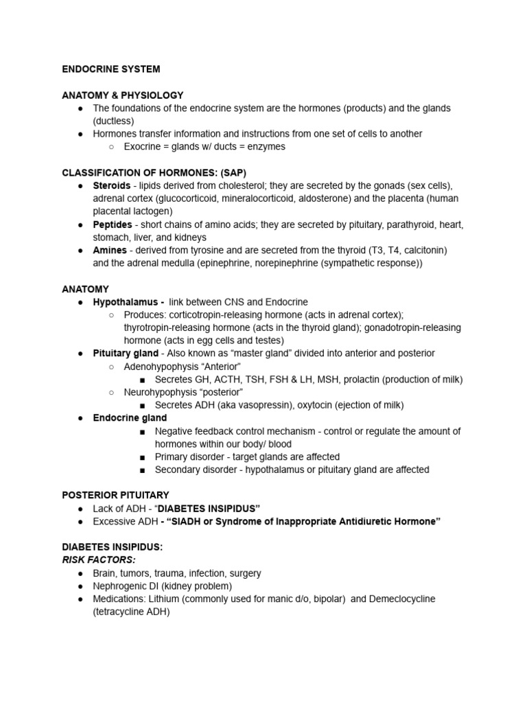 Review Endocrine Download Free Pdf Endocrine System Adrenal Gland