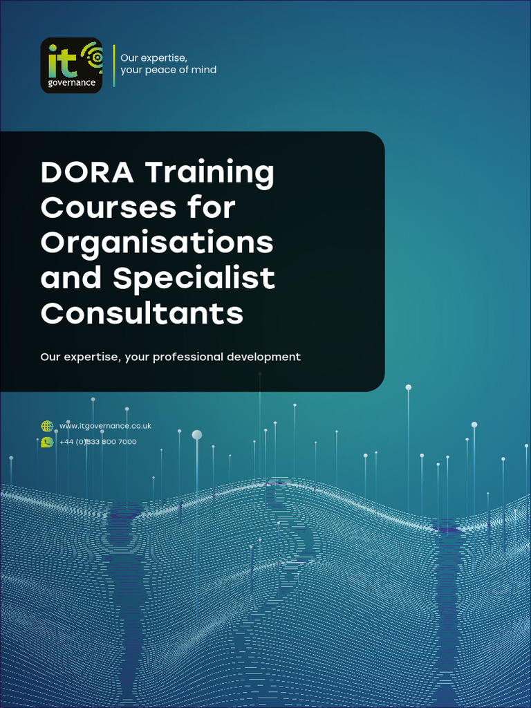 Free DORA Training Overview and Benefits | PDF | Audit | Regulatory ...