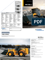 Supplemental Specifications Hl775-9S Bucket Selection Chart: With Tier 3 Engine Installed