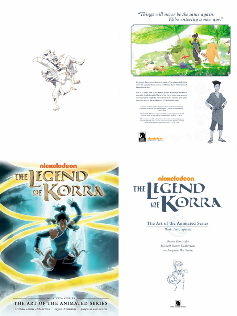 Legend of Korra The Art of The Animated Series Book Two Spirits | PDF