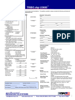 TriboDSP U3600+Order+Form