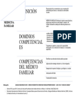 Perfil Profesional Del Médico Familiar