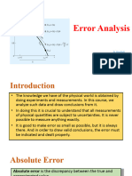 Error Analysis