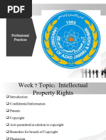 Week 7 Intellectual Property Rights