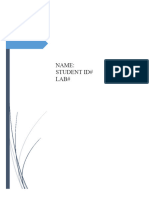 ISCS 3523 Event Analysis Lab2