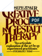 Creative Process in Gestalt Therapy - Joseph C. Zinker - 1st Vintage Books Ed., New York, 1978 - Vintage Books - 9780394725673 - Anna's Archive