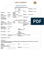 RPT Applicant Summary Interns