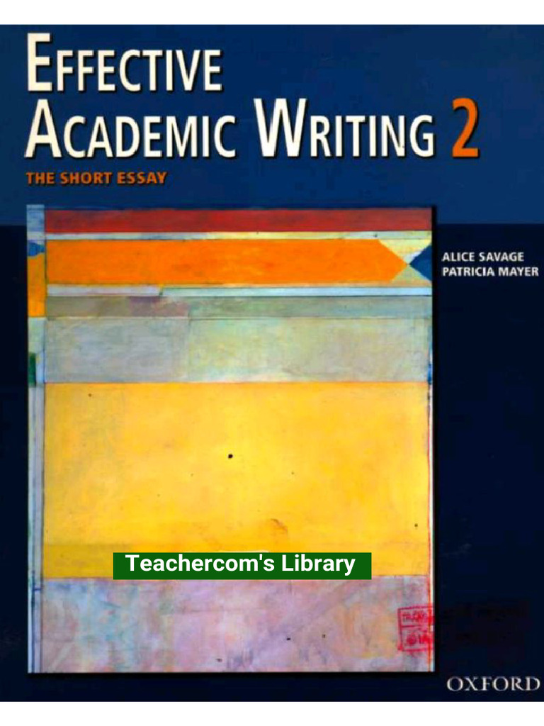 Effective Academic Writing 2 Pdf Download